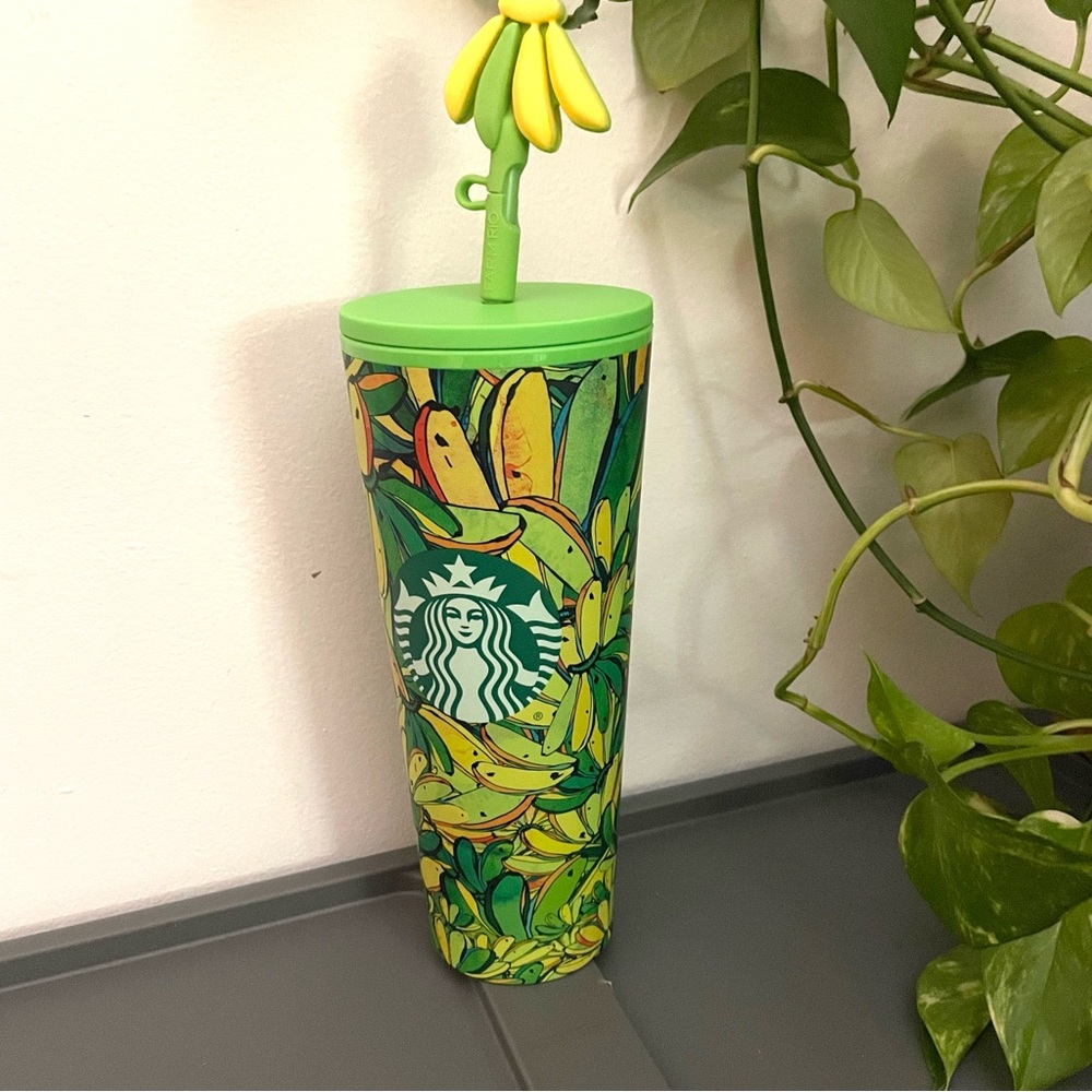 Starbucks x Farm Rio 2025 Banana Board Tumbler 24oz